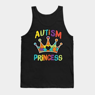 Autism Princess Tank Top